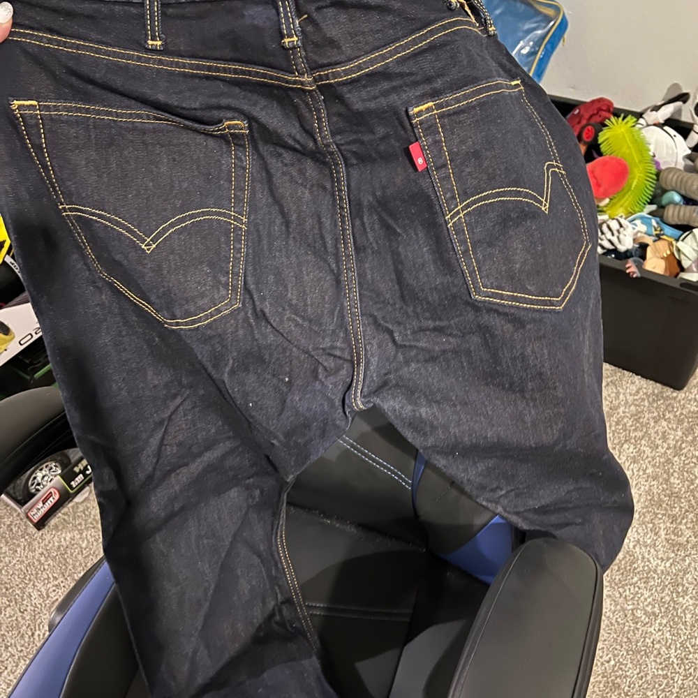 Levi's Men's Deep Indigo Straight Jeans